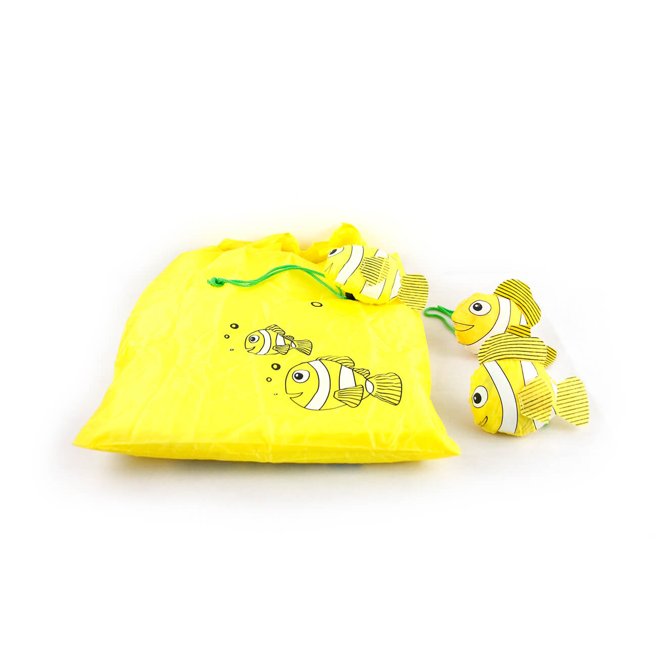 Foldable Gold Fish Grocery Bag Buy Recycle Carrier Tote Bag, Animal