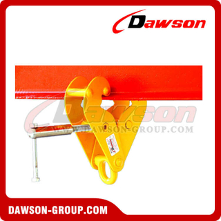 DS-YS Type Beam Trolley Clamp con grillete