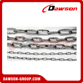 Cadenas de acero inoxidable