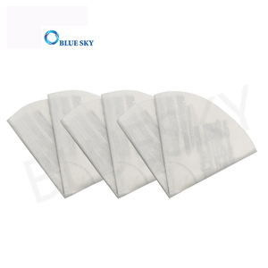 Bolsa de filtro seco no tejida blanca compatible con el filtro de aspiradora Vac VF2002 9010700