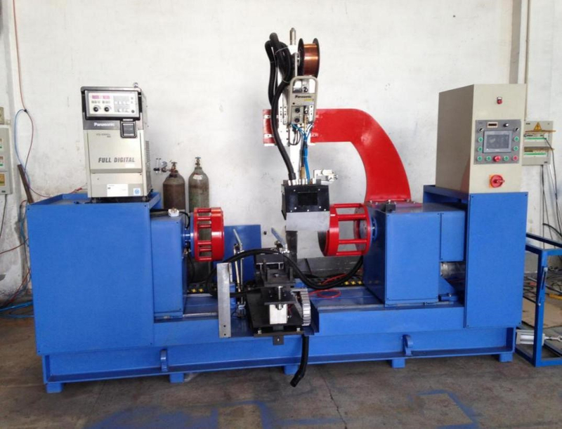 Auto LPG Gas Cylinder Circumferential Seam Welding Machine