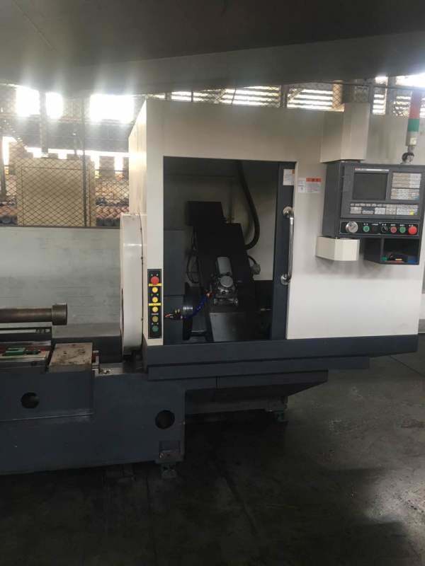 Gas Cylinder CNC Screw Thread Forming Machine