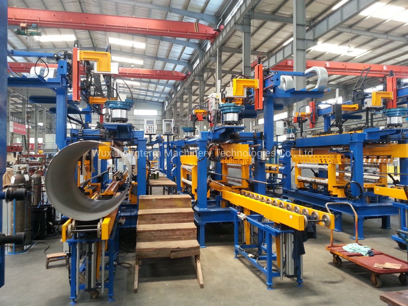 Wet Enameling Electrical Water Heater Inner Tank Welding Machine