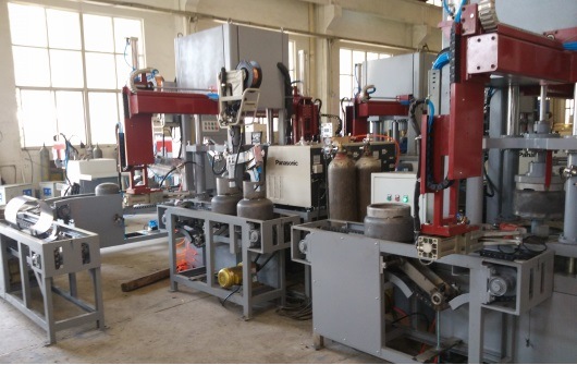 20kg LPG Cylinder Longitudinal Welding Machine