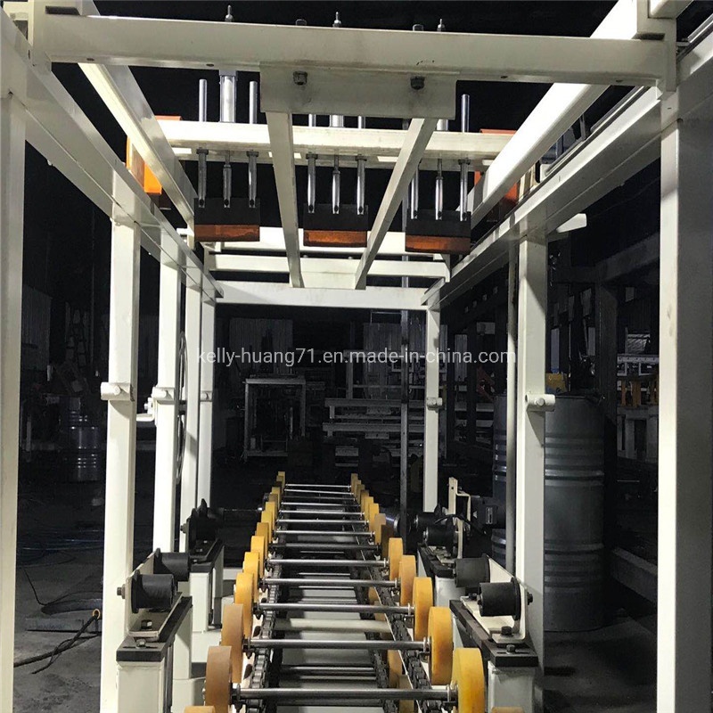 200L 55 Gallon Steel Oil Barrel Logo Words Printing Machine Line