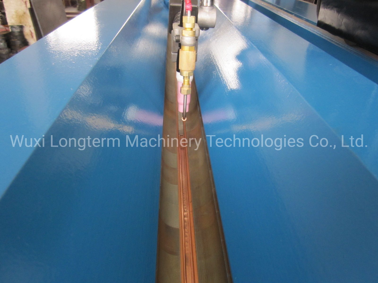 PLC Control LNG Cylinder Automated TIG MIG Linear Longitudinal Seam Wire Welding Machine, Longitudinal Weld Seamer!