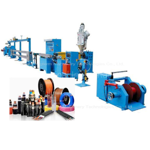Sj75 Cable Wire PVC Extrusion Line with Spooler and Coiler for Making 1.5mm2 to 16mm2 Wires