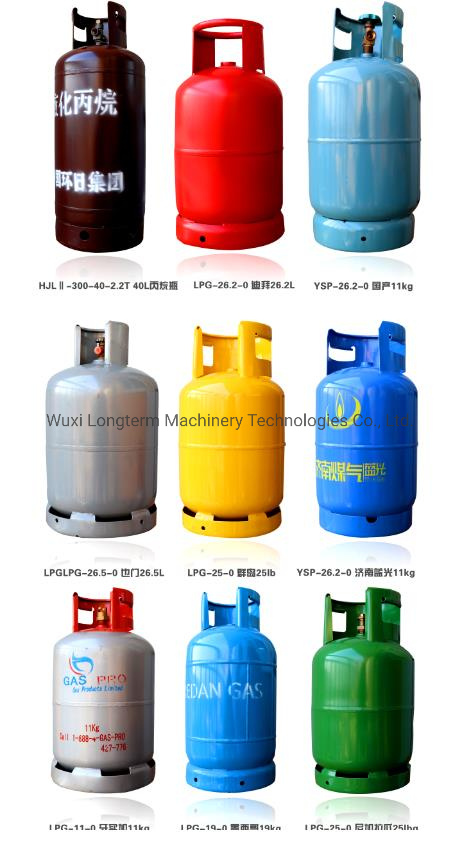 Kenya and Africa 6kg Refillable Portable Empty Cooking Gas Cylinder