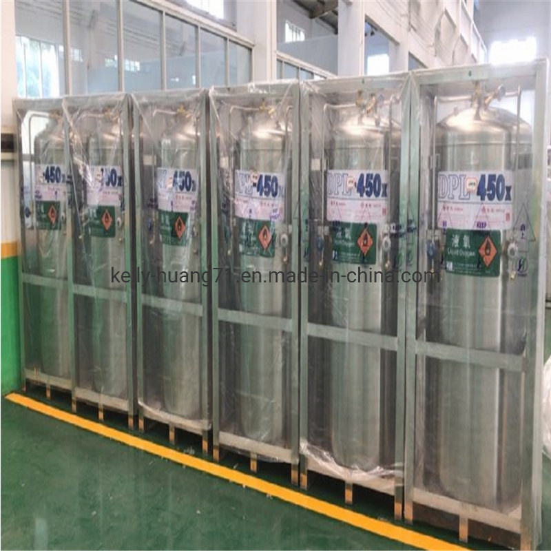 Liquid Oxygen Nitrogen Argon CO2 Storage Tank Dewar Cryogenic Gas Cylinder