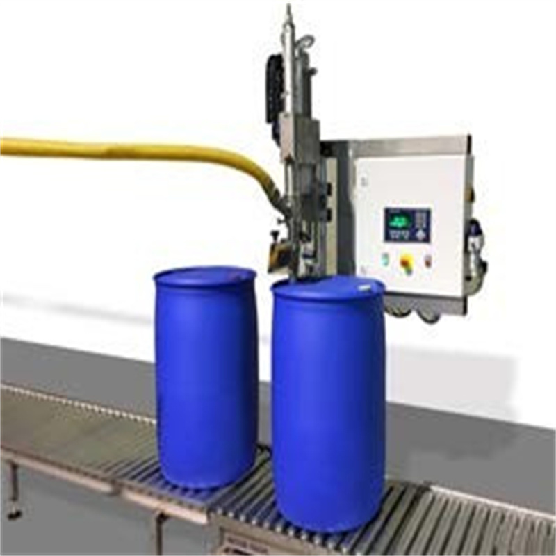 Fully Automatic Liquid, Water Detergent Filling Sealing Line, 210.5L, 220L Bitumen Barrel Drum Filling Line