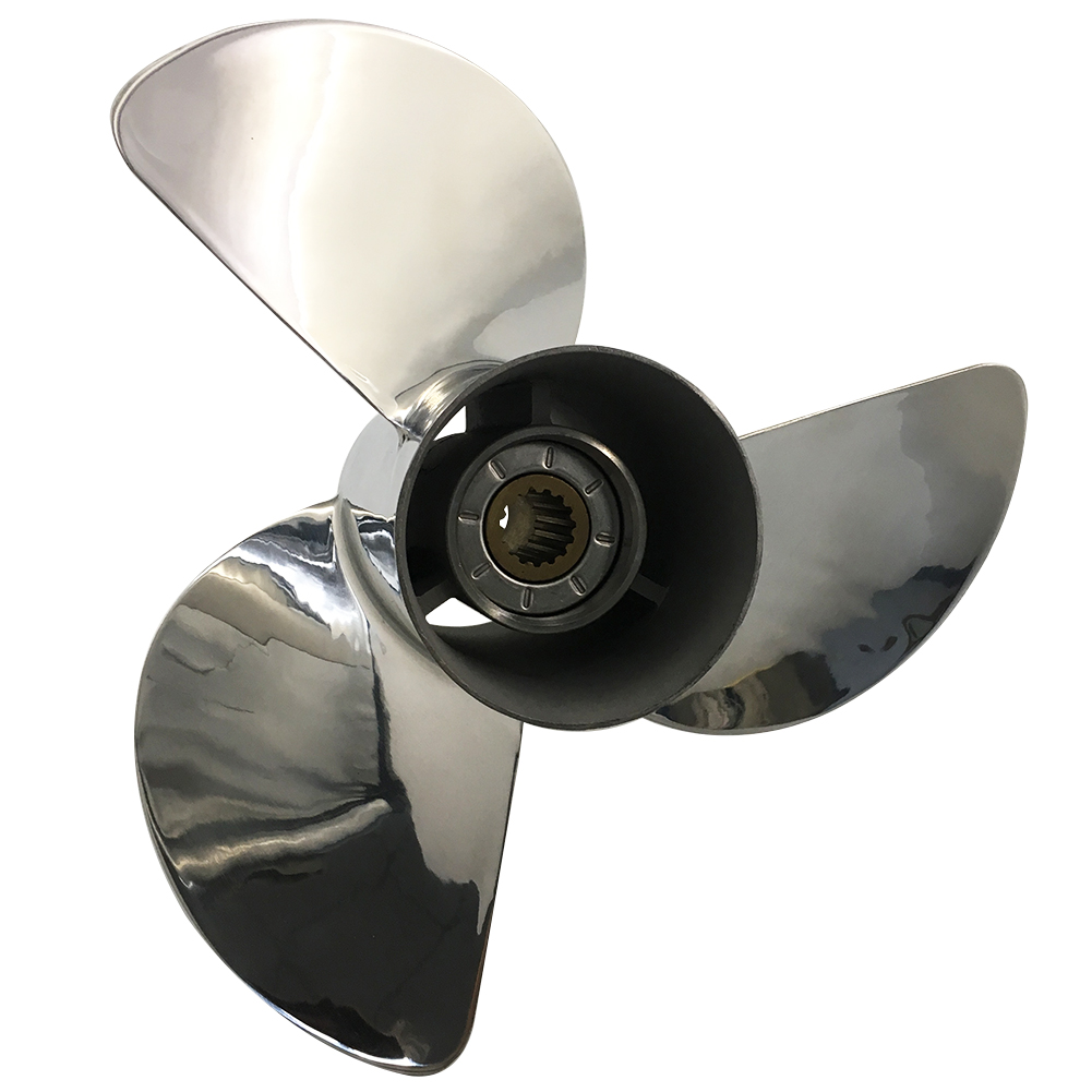 Hélice de acero inoxidable 13 x 18 para fueraborda Mercury Mariner 48-16988A46