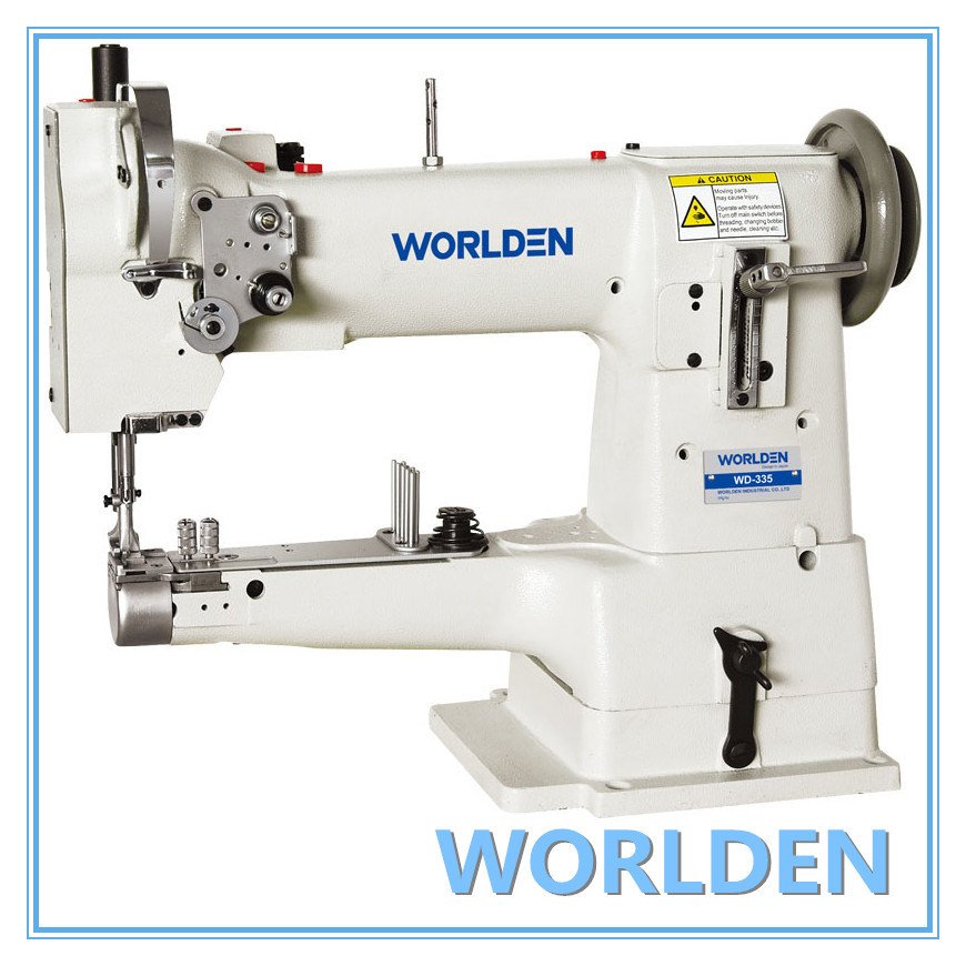 Wd-335 (worlden) Single Needle Unison Feed Cylinder Bed Sewing Machine