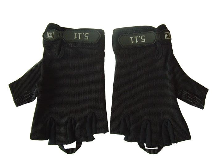 Black Tactical Combat Gloves