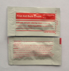 First aid burn cream