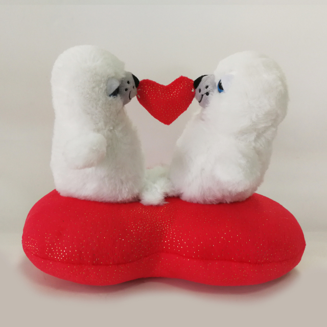 New Arrival Ocean Animal Seal Plush Soft Couple Lovers Toys