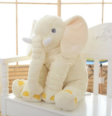 Hot Sale Plush Stuffed Baby White Elephant Pillow
