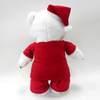 Christmas Santa Clothes Teddy Bear Stuffed Toys for Christmas Gift