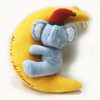 Lovely Plush stuffed elephant with Blue Moon Toy