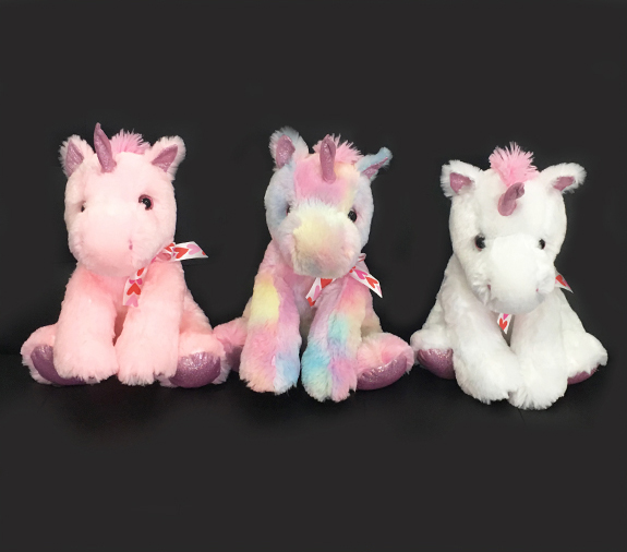 Top Safety Hot Soft Colorful Unicorn Plush Toys for Kids