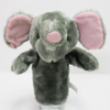 Plush Stuffed Toy Grey Elephant Hand Puppet for Kids