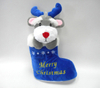 New Year Blue Deer Christmas Gift Bag Christmas Stockings