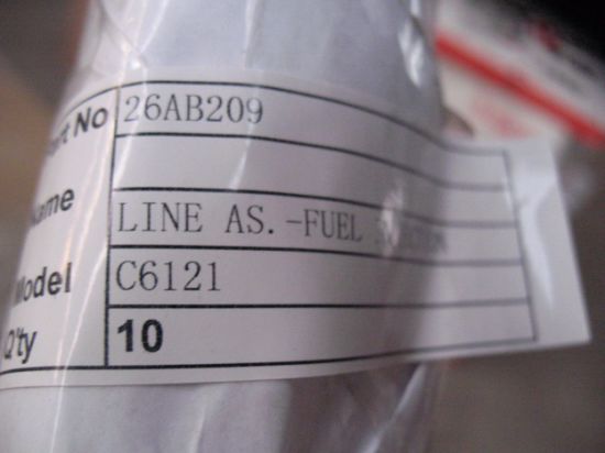 26ab209 Fuel Injection Pipe C6121 Sdlg Sapre Parts