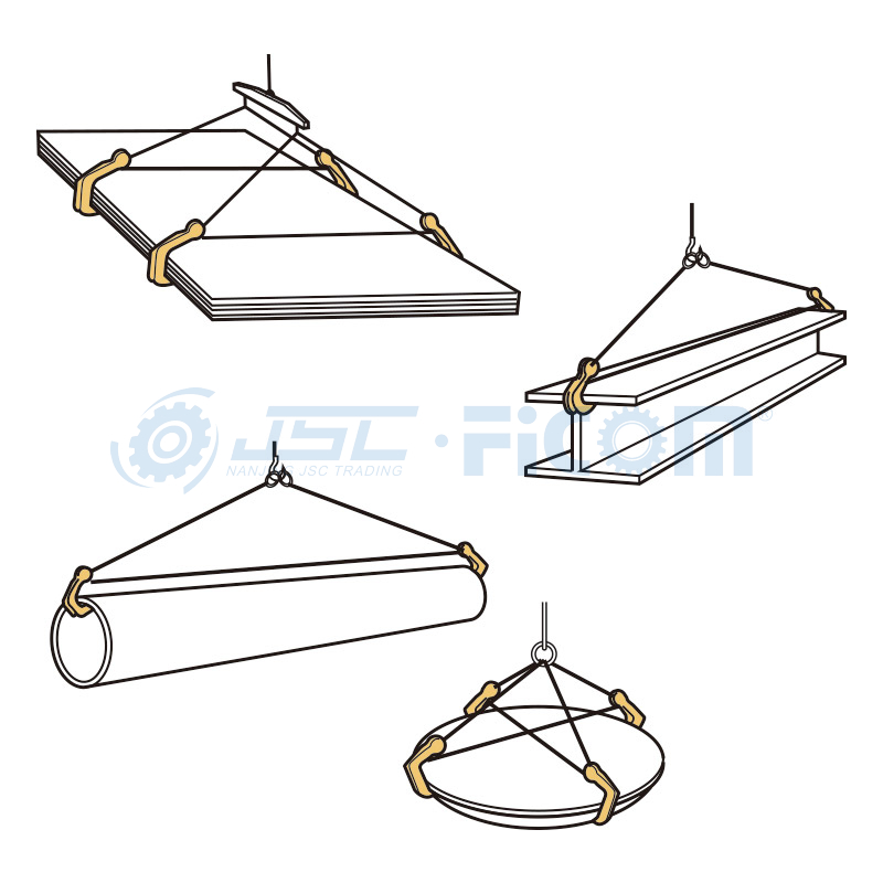 Horizontal Lifting Clamp, Item Code: 112### (Capacity: 1000-10000 kg)