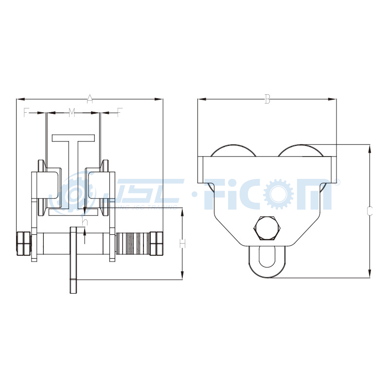 Gear Trolley And Manual Trolley Model: GT And Model: MT (Capacity: 500-10000kg)