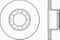 Brake disc for MERCEDES BENZ