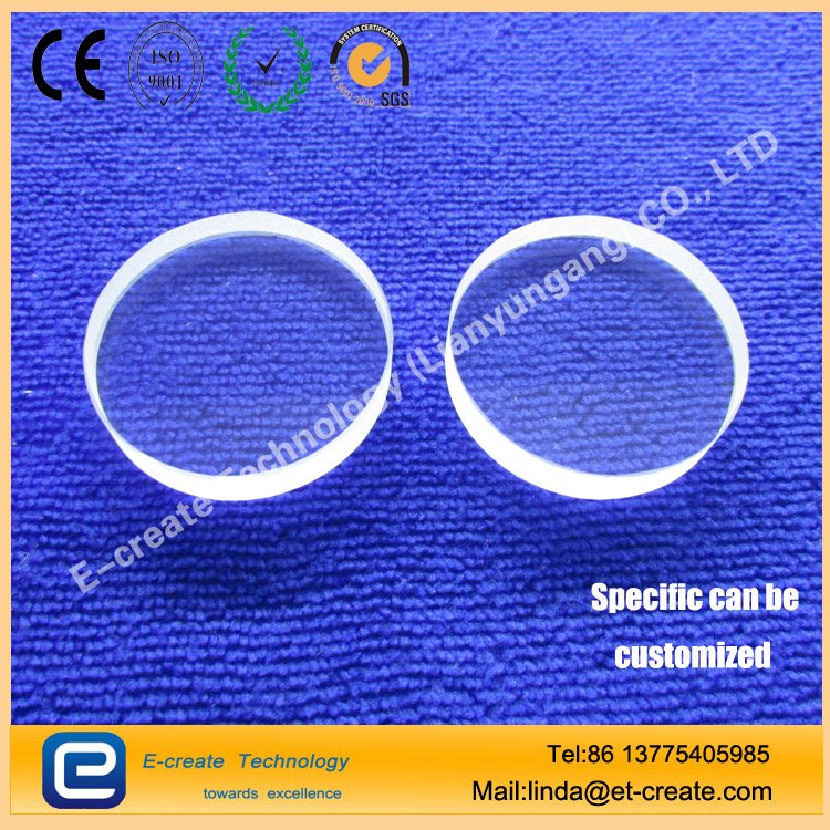 High transmittance UV optical quartz window / coated substrate / UV sterilization quartz
