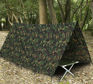 (T02) Camouflage One Man Tent / Travelling Single Tent
