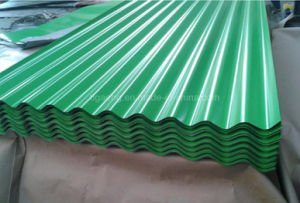 Acero de PPGI/hoja acanalados del material para techos del metal/del hierro en el color de Ral