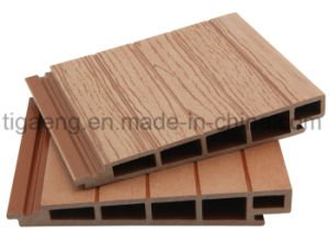 Panneau de mur facile renouvelable de l'&eacute;preuve WPC de termite de surface de nature d'installation