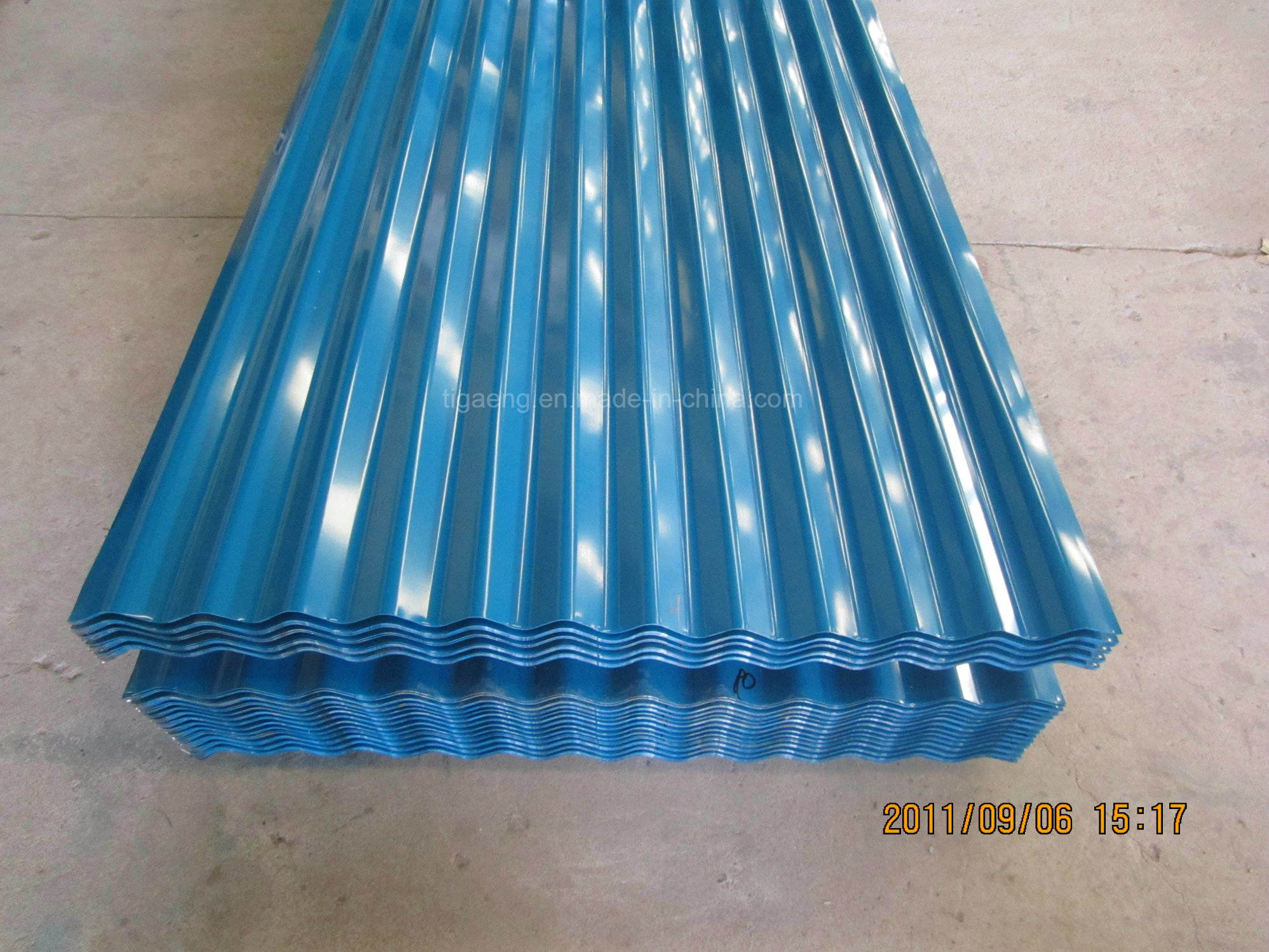 Factory Price Color Coated Corrugated Roofing Sheet for Namibia