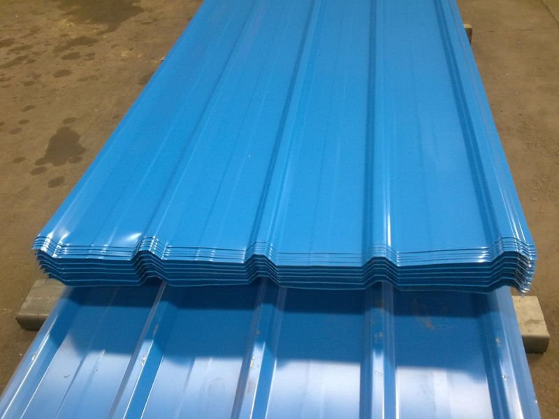 Ral 5015 Blue Color PPGI /Aluzinc Roofing Sheet in India