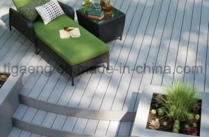 Decking resistente al fuego favorable al medio ambiente de la buena calidad WPC del precio de f&aacute;brica