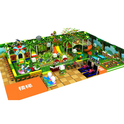 Jungle Theme Entertainment Equipment Детская игровая площадка для детей
