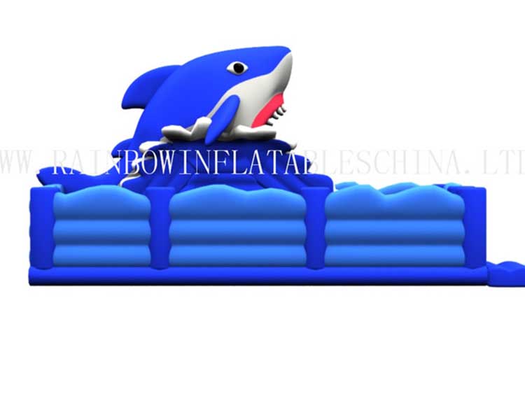 RB01047 (7x10x5m) Inflatable Shark Park Funcity for kids