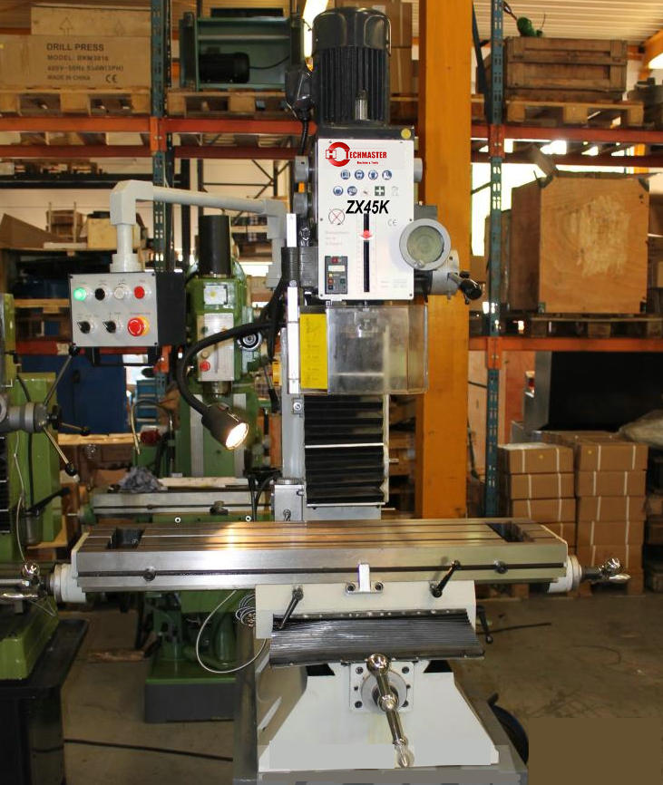 GEARED DRILLING AND MILLING MACHINE ZX45K