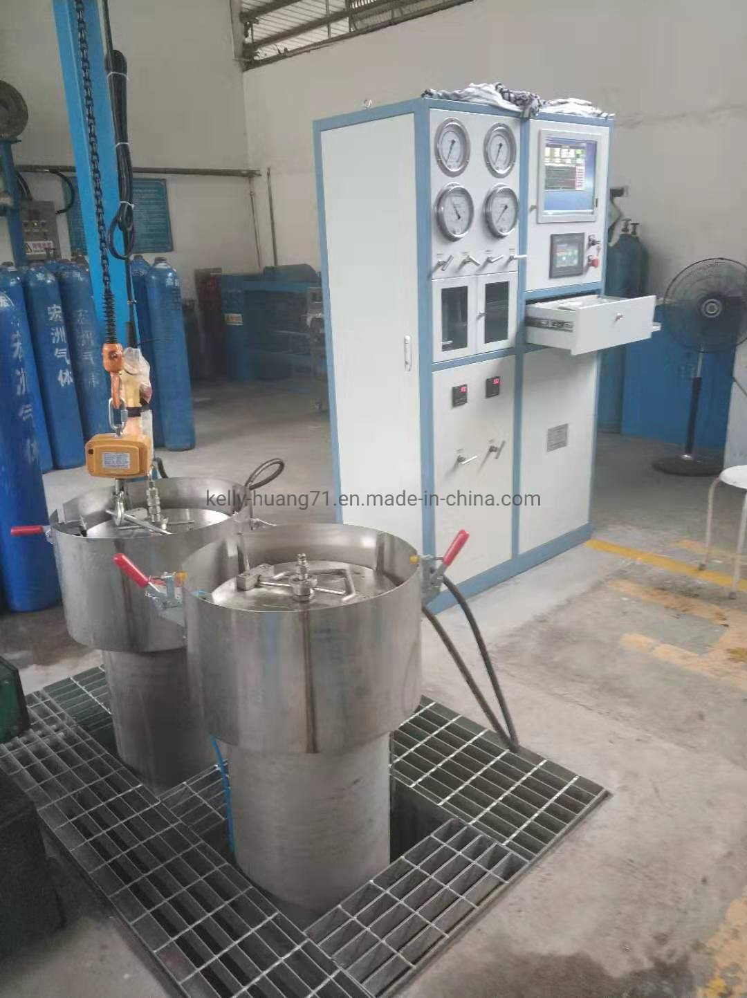 Automated External Type CNG Cylinder Hydrostatic Test Machine Price
