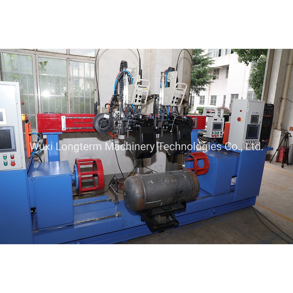 Circumferential Seam Welding Machinery for LNG Gas Cylinder / Bottle