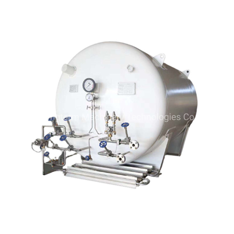 3m3 5m3 Cryogenic Pressure Storage Tank for Industrial Gas Liquid Oxygen Nitrogen Argon LNG