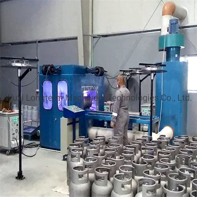 Professional Manufacturer Made LPG Cylinder Zinc Metalizing Machine