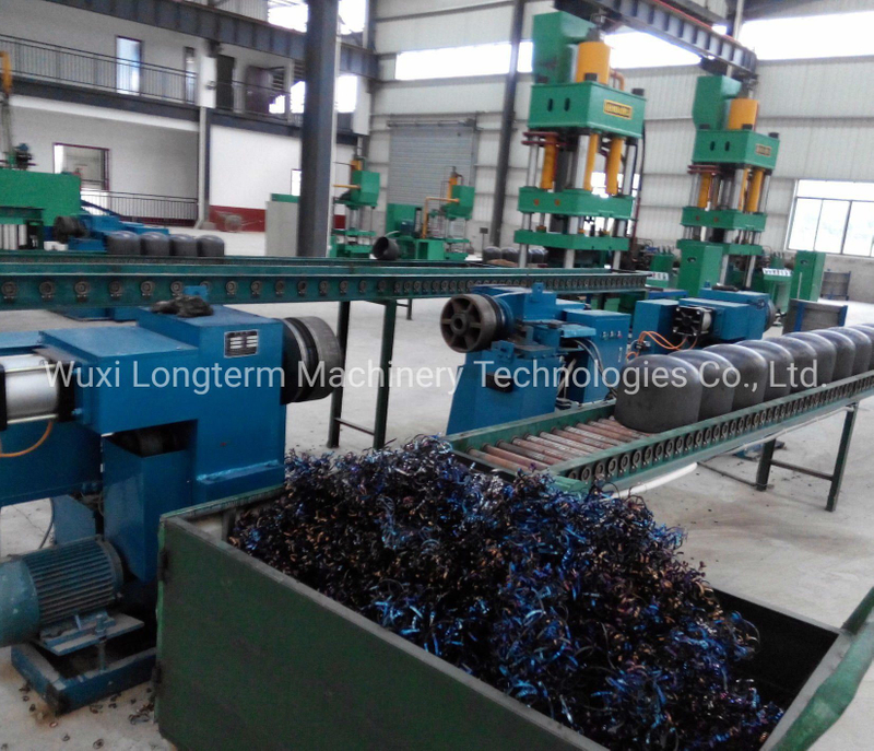 Semi-Automatic LPG Cylinder Trimming Machine