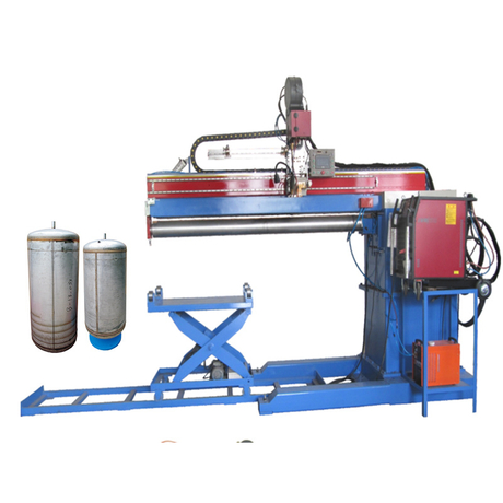 Chinese Ce TIG MIG Saw Automatic Tank Linear Welding Machine Manufacture for LNG/LPG Tank, Automatic Cylinder Bpdy Welder!