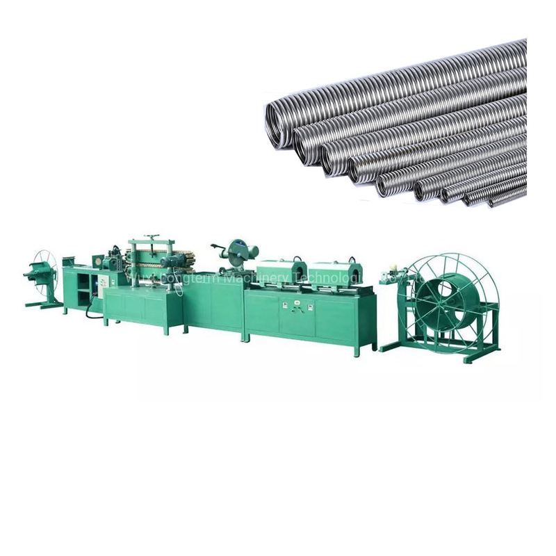 Flexible Pipe Machine DN8-40 Mechanical Flexible Metal Hose Forming Machine
