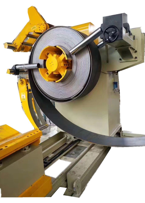 LPG Gas Cylinder Decoiler Straightening and Blanking Machine