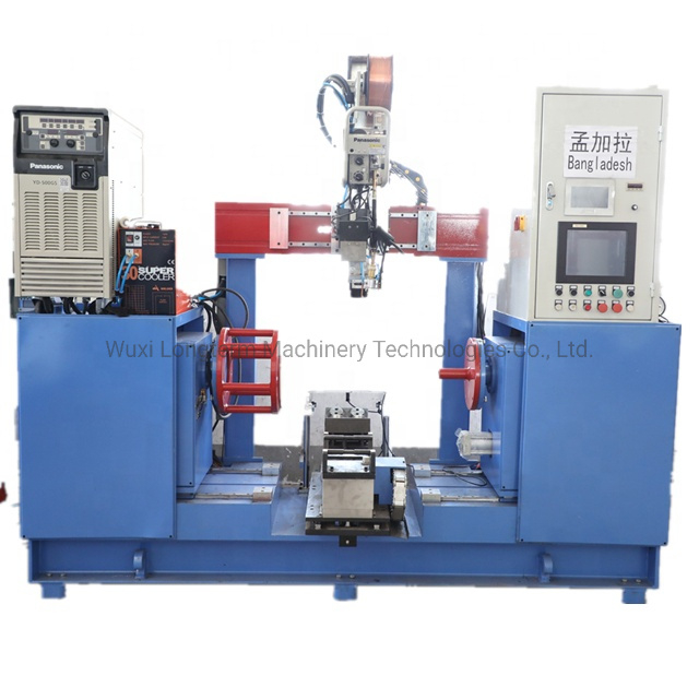 Fully Automatic LPG Gas Cylinder Body Circular Welding Machine, LPG Cylinder Circumferential Seam MIG Welding Machine~