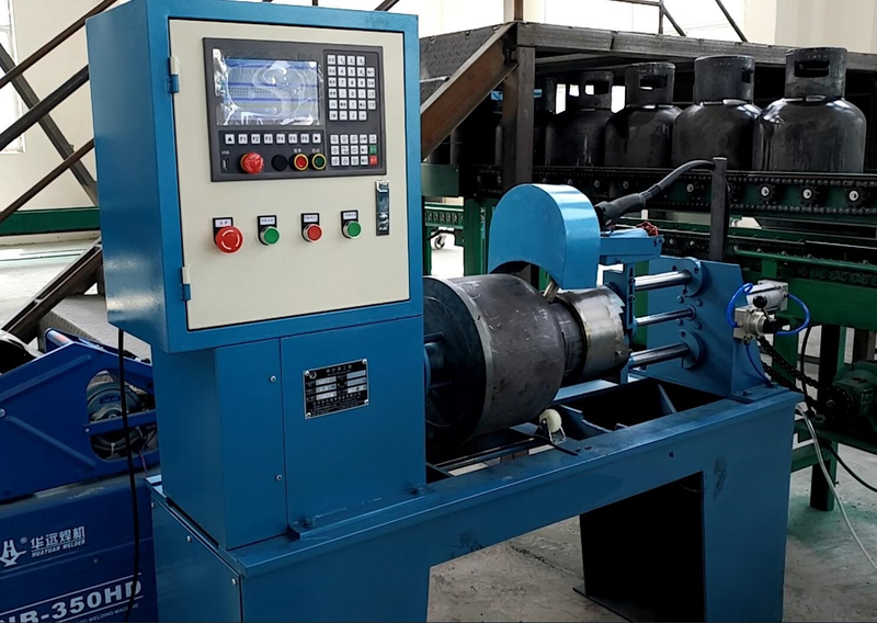 Digital Control LPG Gas Cylinder Handle Welding Machine