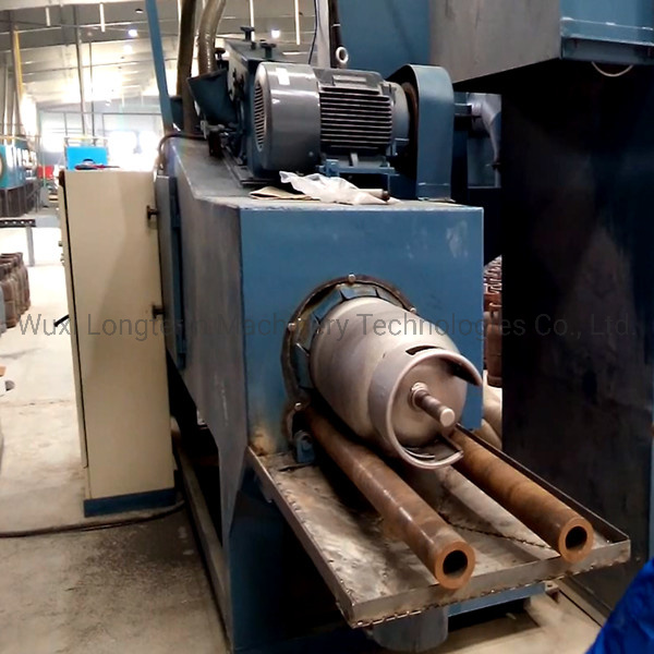 LPG Gas Cylinder Manufacturing Equipments Body Production Line Shot Blasting Machine